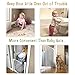 Door Buddy Baby Proof Door Lock with Adjustable Strap. No Need for Baby Gate. Child Proof Room with Litter Box while Cats Enter Easily. Installs in Seconds and is Simple & Convenient to Use. (Caramel)