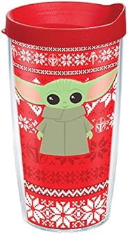 Tervis Star Wars - The Mandalorian Insulated Tumbler, 16oz - Tritan, Child Holiday Christmas Sweater
