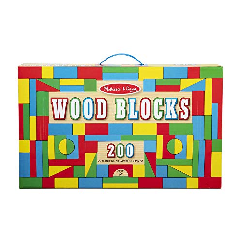 melissa and doug 200 wood block set