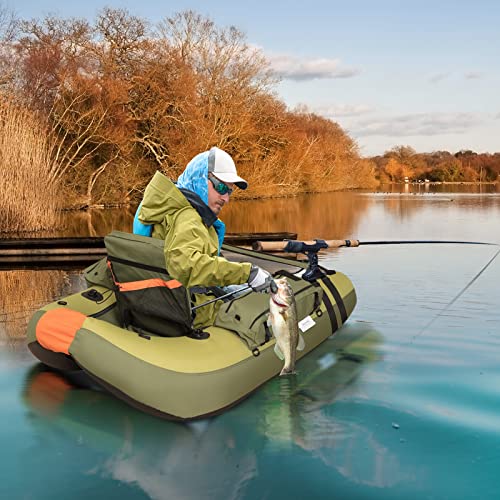 Xproutdoor Fishing Float Tube with Adjustable Backpack Straps