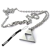 Estone® Famous For The Legend of Zelda Triforce Costume Cosplay Metal Necklace Pendant