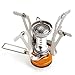 ZOESON Outdoors Mini Camping Stove,Backpacking Stove,Backpack Stove, Ultralight Collapsible Stove Backpacking with Piezo Ignition(1-Pack)