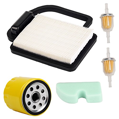 HIFROM Air Filter with Pre Filter Oil Filter and Fuel Filter for Cub Cadet KH-2088302-S1 LTX1040 Kohler 2008302 SV470S SV470 SV490 Toro 98018 LX420