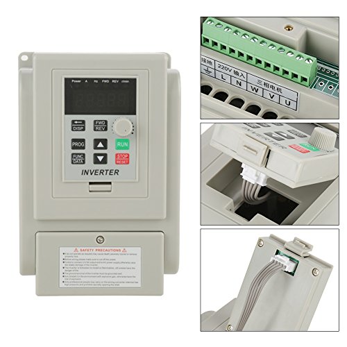 VFD - AC 220V 1.5KW Variable Frequency Drive VFD Speed Controller for 3-Phase Motor