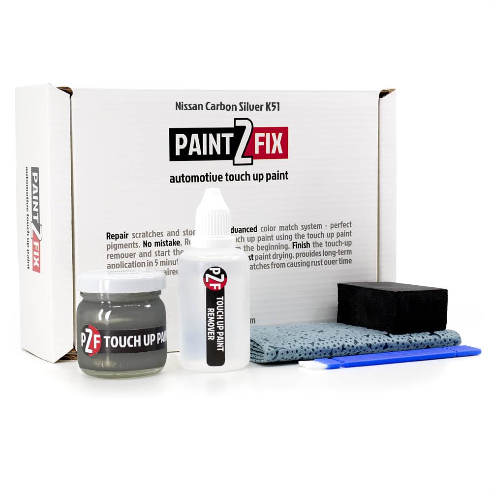 K51 Carbon Silver Touch Up Paint Kit for Nissan