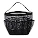 Mesh Shower Caddy Portable for College Dorm Room Essentials with 8-Pocket Large Capacity,Quick Dry Shower Bag for Bathroom, Beach,Gym