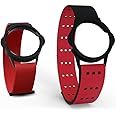 MYZONE MZ Switch Replacement Arm & Wrist Straps - Red