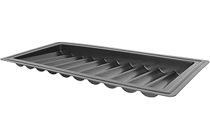 KALLORY Poker Chip Tray Plastic Organizer with Smooth Surface and Space-Saving Design for Easy Poker Chip