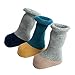 LUXEHOME (YR1622) New Style Soft Baby Toddler Thick Cotton Socks, 12 Pairs per Pack