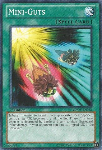 Yu-Gi-Oh! - Mini-Guts (GAOV-EN052) - Galactic Overlord - Unlimited Edition - Common