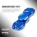Fidget Spinner Toy EDC ADHD Focus Ultra Durable High Speed Fingertip Gyro (L BLUE)