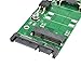 QNINE USB to mSATA Adapter, mSATA to SATA 2.5