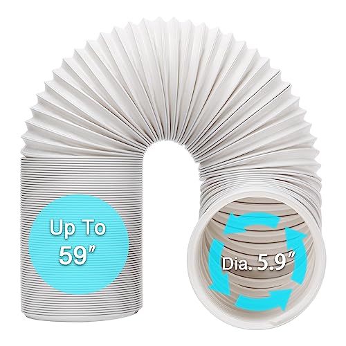 BEWAVE 59-Inch Portable AC Hose