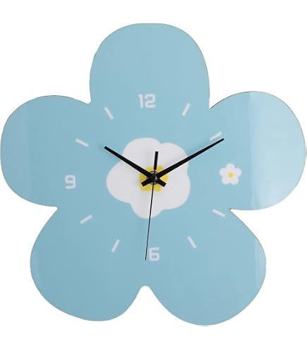 新品　SYNC WALL CLOCK FLOWER BOMBER 掛け時計 Amazon.com: Wall Hanging Flower Clock with Analog Number Face