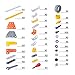 JOYIN 148 Pieces Take-a-Part Play-Set, Educational Construction Engineering Toy Set Up-to 5 Models Toy