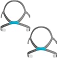 HITISPACE AirFit F40 Headgear Strap with Clips,2-Pack Replacement Headgear Straps for Airfit F40 CPAP Mask, Standard Size