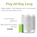 Zealot S5 Mini Portable Wireless Bluetooth Speakers, Supports Micro SD Card, USB Reader - White
