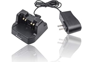 Aimtobest CD-47 Charger Compatible for Yaesu Vertex FT-60R FT60R FT-60 FT60 VX-231 VX-160 VX-150 VX-180 VXA-220 FT-270R HX270 HX270S HX370S Radio FNB-V94 FNB-83 FNB-V106 FNB-V67LI