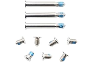 GODSHARK Replacement Screws Set for MacBook Pro 13" 15" 17" A1278 A1286 A1297 2009-2012, 10pcs Unibody Bottom Case Cover Phillips Repair Replacement Notebook Laptop PC Computer Screw