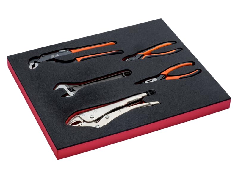 Foam Pliers and Adjustable Wrench Set