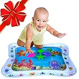 Tummy Time Toys Water Mat Activity Center for Baby - Inflatable Fill N Play Sensory Game for Infants