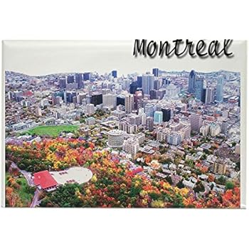 CafePress Montreal City Signature upper Rectangle Magnet Rectangle Magnet, 2
