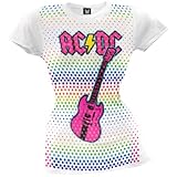 AC/DC - Polka Dots Juniors T-Shirt