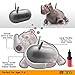 WALIKI Bouncy Horse Hopper | Inflatable Hopping Horse for Kids | Jumping Horse (Rhino)