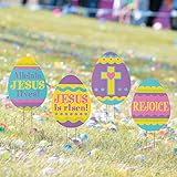 Religious Easter Egg Hunt Yard Signs