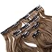 3-5 Days Delivery 7Pcs 16 Clips 24 Inch Wavy Curly Full Head Clip in on Double Weft Hair Extensionsthumb 4