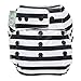 GroVia O.N.E. Diaper - Onyx Stripe