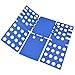 v1 tshirt folding board t shirt folder clothes flip fold plastic flipfold laundry room organizer 23x27.5inch light blue