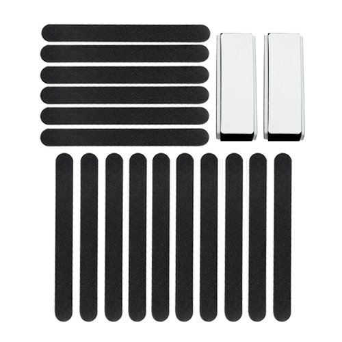 LILYS PET 2 pcs 3 Ways Nail Art Shiner Polish Sanding File Block Manicure Product with 16 pack Nail File Board Manicure Product Pedicure Kit - Thumbnail 4
