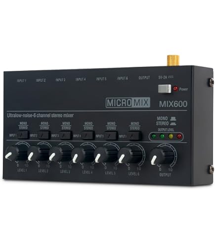 AVerMedia Streamer Nexus – Mixer de áudio de 6 faixas e