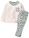 Fiream Girls Autumn Cute Print Long Sleeve Clothing Set(142TZ,2T)