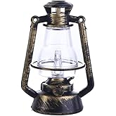 Miniature Lantern Mini Kerosene Lamp Light Dollhouse Decoration Accessories, 1:12 Dollhouse Miniature Kerosene Lamp,Dollhouse Accessories(Type 2-with Light)