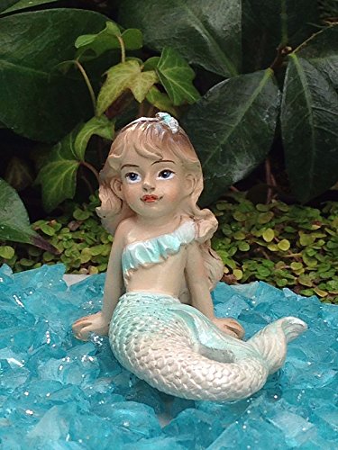 Miniature Dollhouse Fairy Garden Ocean Under The Sea Mermaid Girl