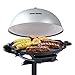 George Foreman GFO200S Indoor/Outdoor Electric Grill, Silver
