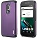 Moto G4 Play Case, OUBA [Dual Layer] [Anti-Drop] Hybrid Defender Shockproof Rugged Premium Protective Case Cover for Motorola Moto G4 Play - Purple