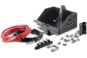 QUAD LOGIC Larger Battery Relocate Kit (Bigger Battery) Compatible with Polaris 2014-20 Sportsman 450 570