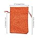 SumDirect Small Burlap Gift Bags 20 Pcs Mixed Color Jewelry Pouches with Drawstring Reusable Linen Gift Bags for Wedding, Party, Valentine, Christmas 3.7x5.5 inch