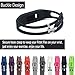 Hotodeal Replacement Bands for Fitbit Flex, Fashion Adjustable Silicone Wristband, Hollowed Design with Secure Metal Clasp, Prevent Tracker Falling Off, Comfortable, Pack of 3 (Black+Purple+Grey)