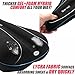 UShake Bike Gel Seat Cushion Cover, Bicycle Saddle Seat Cover for Women and Men in Road Bike Cruiser and Stationary Exercise Bike, Outdoor or Indoor Cycling-BU