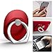 Spigen Style Ring Cell Phone Ring Phone Grip/Stand/Holder for All Phones and Tablets - Red