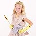 Princess Belle Gift Set 8Pieces Yellow Dress Up Christmas Party for Girls