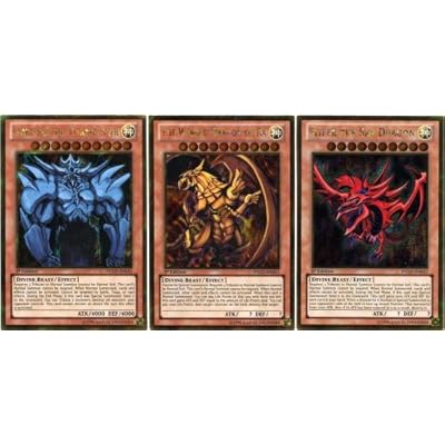 Premium Gold YuGiOh Set of All 3 God Single Cards Jamaica | Ubuy