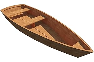 THE BEST DIY PLANS STORE DIY Wooden Rowboat Plans - Build Your 11' x 3' Rowing Skiff Craft