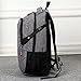 College School Backpack for Student Business Laptop Backpacks Travel Bags for Women & Men Water Resistant Daypack for 15 15.6 inch Laptop Notebook Computer by DALNK (Grey)
