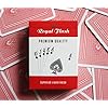 Royal Flush Playing Cards UK - 3 x Deck of Cards, Superior Cartamundi Linen Finish, Easy To Shuffle & Durable, Multipack…