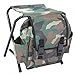 Genenic Multifunctional Foldable Camouflage Backpack Cooler Bag 3 in 1 Portable Fishing Stool and Sports Chair